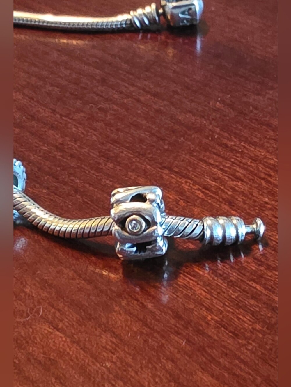 Retired XO 14k Gold W/Natural Diamonds &  Silver Charm Retired In 2009